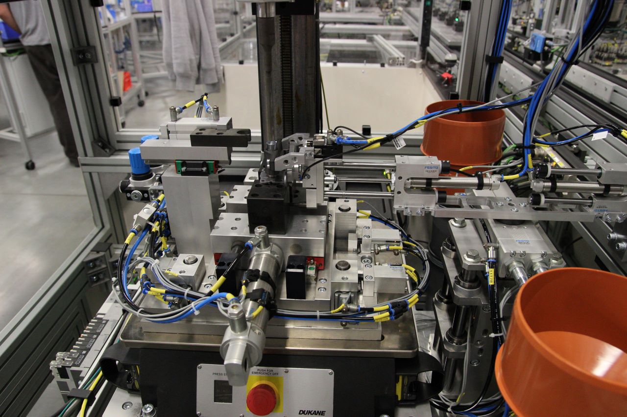 Produktionslinie - Wasserpumpen - Audi